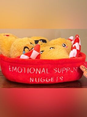 Emotional Support Nuggets Plush Set 🍗✨
